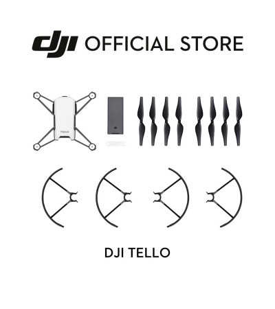 DJI Tello - Educational Drones | 720p HD Transmission | 13Mins Flight Time | Bounce Mode | (Drone Registration Not Required )