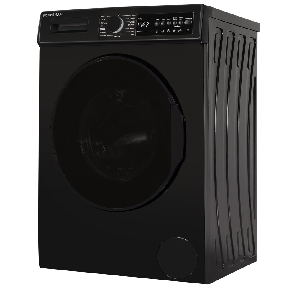Russell Hobbs Washing Machine 9kg 1400rpm Black RH914W116B 